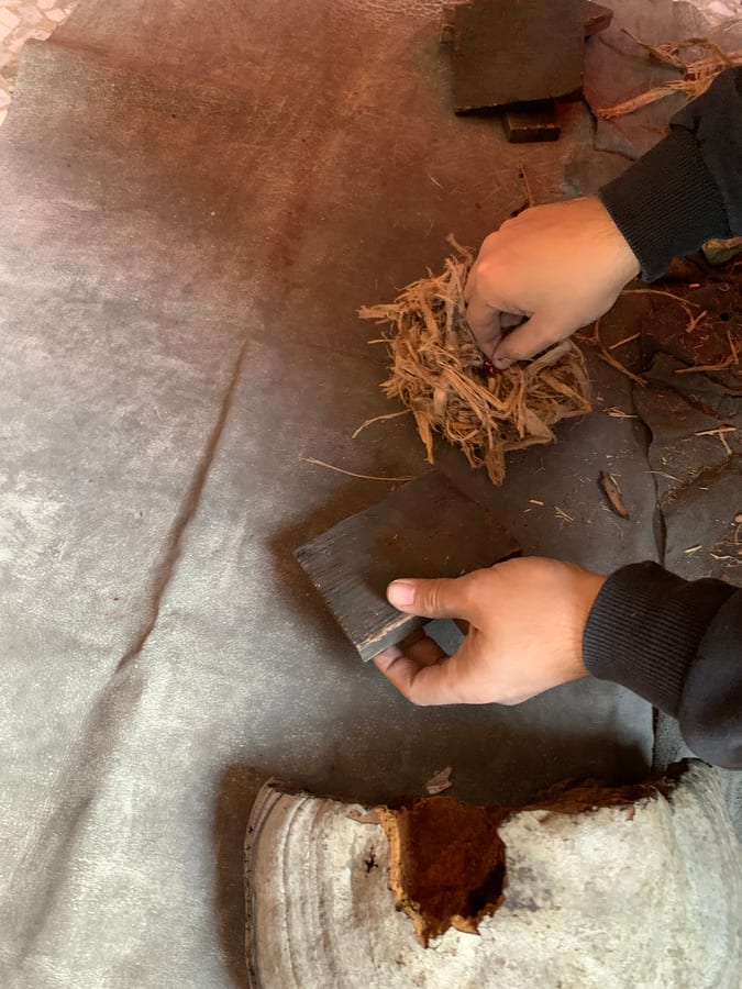La preparazione dei materiali